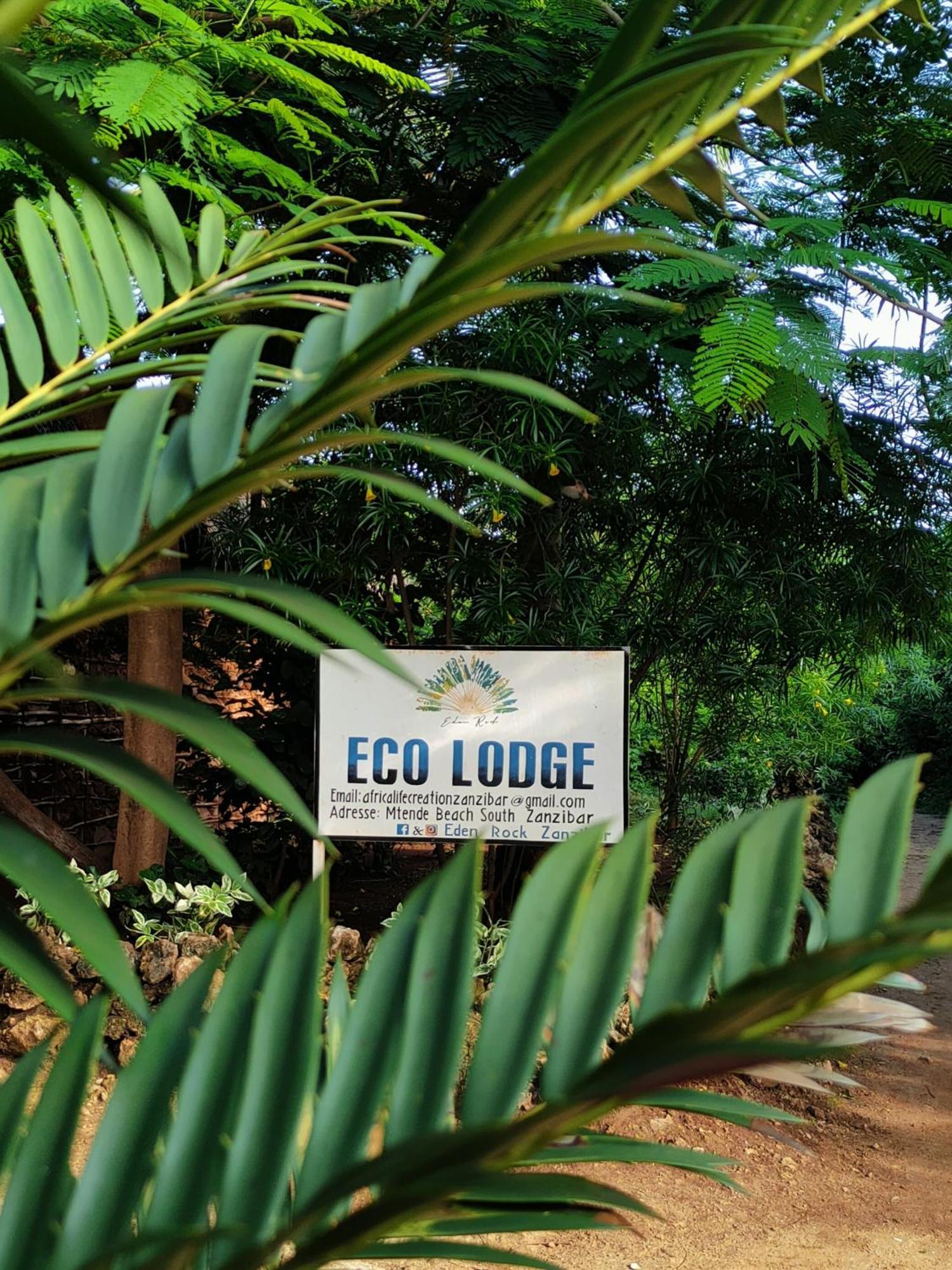 Hotel Eden Rock Zanzibar Mtende Exterior foto